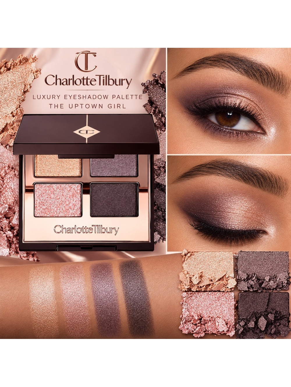 Charlotte Tilbury Luxury Eyeshadow Palette – The Uptown Girl | NEW IN BOX